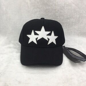 Amiri 3 star Klein black hat